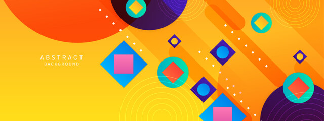 Obraz premium Vector abstract background with colorful and modern concept