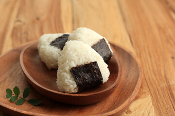 Triangle Onigiri Japanese Rice