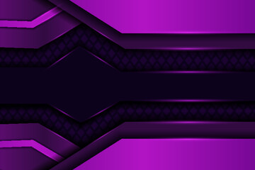 Modern E Sport Gaming Background Purple Futuristic