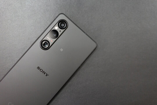 Sony Xperia 1 mark 5 or Sony Xperia 1V. a new technology from Sony. a Sony smartphone with Zeiss.