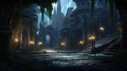 MMORPG Game Art Environment