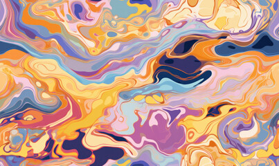 Seamless pattern abstract paint wallpaper. Creative art banner. For banner, postcard, book illustration.
