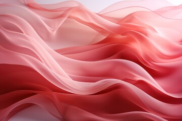 abstract background of pink silk or satin luxury cloth, Generative AI