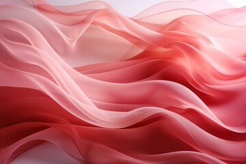 Obraz premium abstract background of pink silk or satin luxury cloth, Generative AI