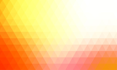 Abstract triangle polygon pattern background,Luxury gold mosaic texture with sunset prism light