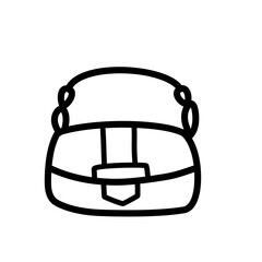 Bag line icon