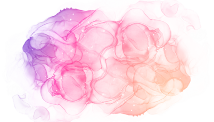 Red pink and purple watercolor transparent marbled background