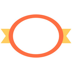 Badge and label shape vector illustration