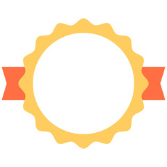 Badge and label shape vector illustration