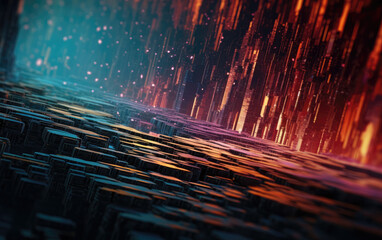  High-Tech Abstract Background