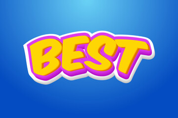 Best Text Effect Modern Style