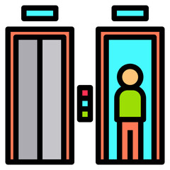 Elevator Collection Set. 