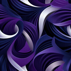 elegant pattern inspired by graceful curves. Incorporate smooth, flowing lines that interweave and overlap, forming intricate loops and spirals. ai generate