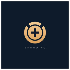 Health And Wellness Vector Logo Concept Design