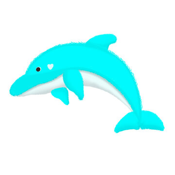 Dolphin in the ocean