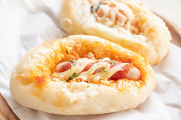 柔らかいウインナーパン