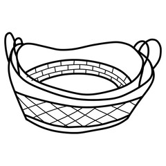 sketch of basket