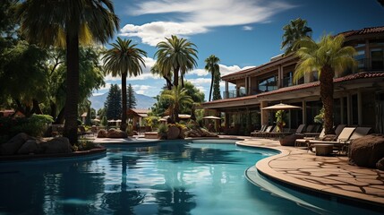 Fototapeta premium Exotic Escapes Sun kissed Tropical