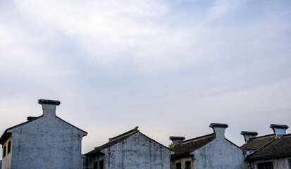 Chinese antique building at daytime