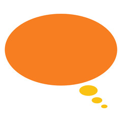 Speech bubble vector shape