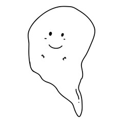 Ghost cartoon