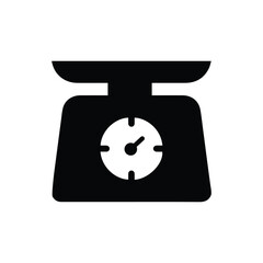 Baby boy, baby weight, weight machine sticker icon