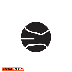 Planet icon vector graphic of template 