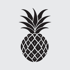 Pineapple premium vector design template