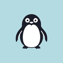 Penguin Vector Logo Illustration Symbol