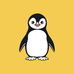 Penguin Mascot Logo Design