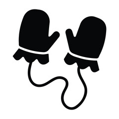 Mitts, mitten, baby gloves sticker