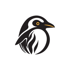 Penguin Clipart vector icon design