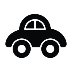 Toy car, toy vehicle, baby toy sticker icon