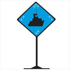 Obraz premium illustration of a ship