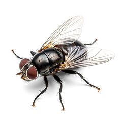 Fly isolated on transparent background