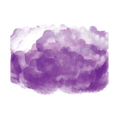 watercolor purple clouds