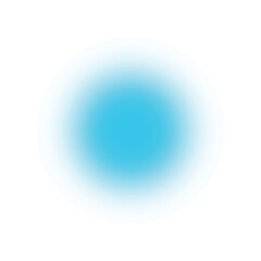 watercolor circle design in blue shade