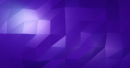 Abstract purple silver low poly triangular mesh background