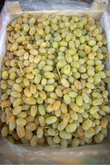 The grape variety Husayni in the bazaar.