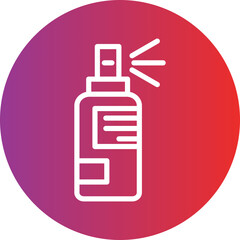 Vector Design Hair Spray Icon Style