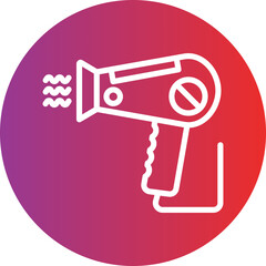 Vector Design Hair Dryer Icon Style