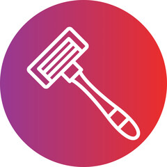 Vector Design Razor Icon Style