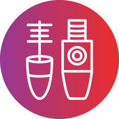 Vector Design Eyelash Mascara Icon Style