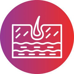 Vector Design Skin Hair Icon Style