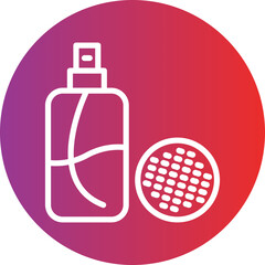 Vector Design Makeup Remover Icon Style