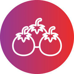 Vector Design Tomato Icon Style