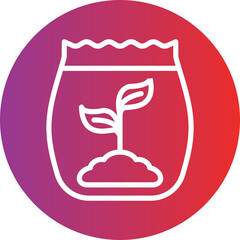 Fototapeta premium Vector Design Fertilizer Icon Style