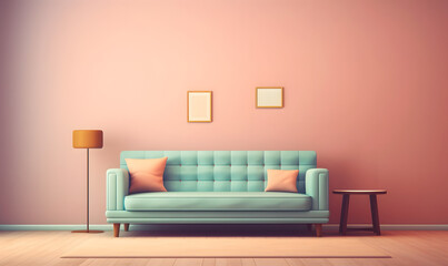 Modern Sofa in Living Room