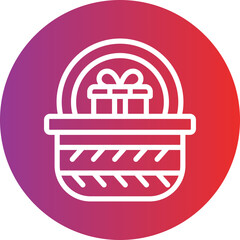 Vector Design Gift Bundle Icon Style