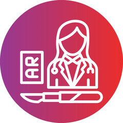 Vector Design Ar Surgery Icon Style